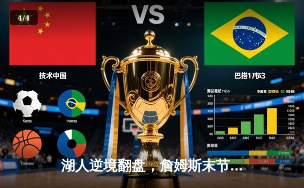 湖人逆境翻盘，詹姆斯末节爆发率队险胜勇士 - 4